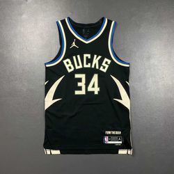 Nba Bucks Antetokounmpo #34 Preta - 2023 - Silk - ... - OUROX ATACADO