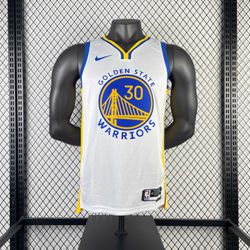 Nba Golden State Warriors - Curry #30 - Branca - J... - Tailandesas Atacado