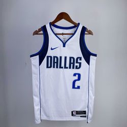 Nba Dallas Irving #2 Branco/Azul - Silk - NB2419 - Tailandesas Atacado
