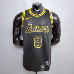 NBA Lakers #8 Bryant - Jogador Silk - Preta - 5551 - CATALOGO