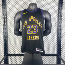 Nba Los Angeles Lakers James #23 - 23/24 Preta - S... - Atk Brasil