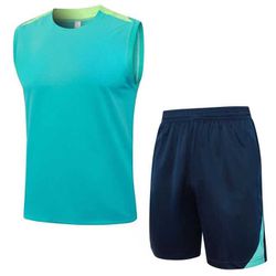 Conjunto Treino Brasil 2024 Regata + Short - TRN64... - FUTCAMISA