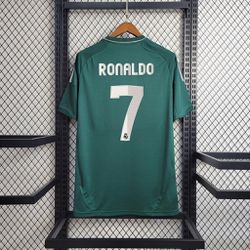 CAMISA RETRÔ REAL MADRID AWAY RONALDO 7 - 2012 - V... - Tailandesas Atacado