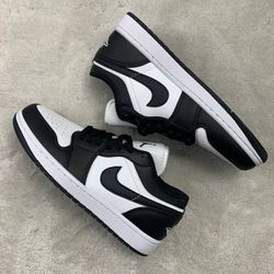 Tênis Air Jordan 1 Low - Panda - Preto/Branco - 53... - Tailandesas Atacado