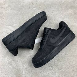 Tênis Nk Air Force 1 07 - Shine Black - Preto/Bril... - Tailandesas Atacado