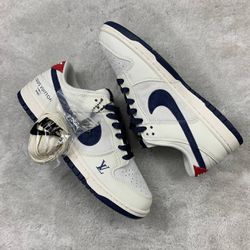 Tênis NK Dunk Low LV - Cinza/Azul - NKLVC - Tailandesas Atacado