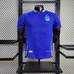 Camisa da Argentina Away II 24/25 - Jogador - Azul... - Tailandesas Atacado