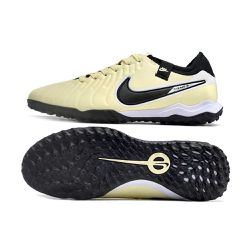Chuteira Society Nike Tiempo (TF) - Amarela/Preto ... - Tailandesas Atacado