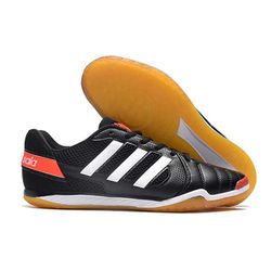 Chuteira Futsal Top Sala Preto e Laranja - 4846010 - CATALOGO