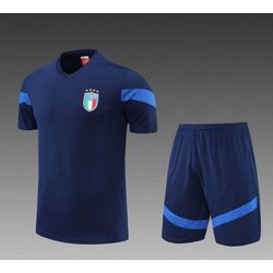 Conjunto Camisa + Shorts Itália 22/23 - Escudo Dou... - CATALOGO
