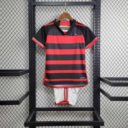 Conjunto Infantil Flamengo Home I 24/25 - KIDS90 - Tailandesas Atacado