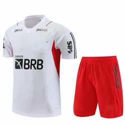 Conjunto Treino Camisa + Short Flamengo Patrocínio... - Tailandesas Atacado