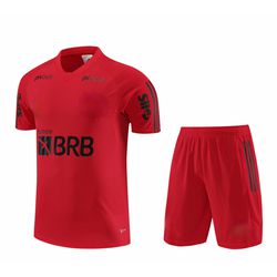 Conjunto Treino Camisa + Short Flamengo Patrocínio... - Tailandesas Atacado