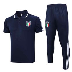 Conjunto Treino Itália 22/23 Camisa Polo + Calça -... - CATALOGO