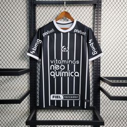 Camisa Corinthians + Patrocínios Democracia - Torc... - Atk Brasil