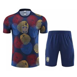 Conjunto De Treino Camisa + Short Espanha 23/24 - ... - Tailandesas Atacado