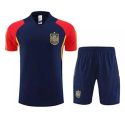 Conjunto De Treino Camisa + Short Espanha 23/24 - ... - Tailandesas Atacado