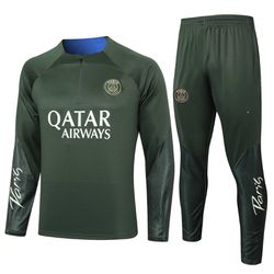 Agasalho Treino PSG Meio Zíper 2023/24 Jordan - Ve... - Tailandesas Atacado