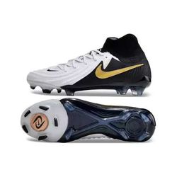 Chuteira Campo Nike Phantom (FG) - Branco/Preto - ... - FUTCAMISA