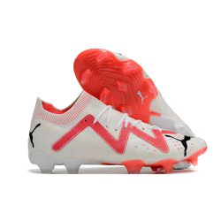 Chuteira Campo Puma Future (FG) - Branca/Rosa - 99... - BLACK NORDESTE ATK