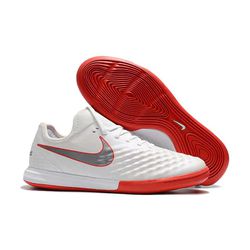 CHUTEIRA MAGISTA FUTSAL - BRANCO VERMELHO (SIMBOLO... - Tailandesas Atacado