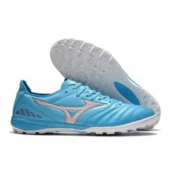 Chuteira Society Mizuno Morelia Neo (TF) - Azul - ... - Atk Brasil