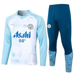 AGASALHO TREINO MANCHESTER CITY 2023/24 MANGA LONG... - Tailandesas Atacado