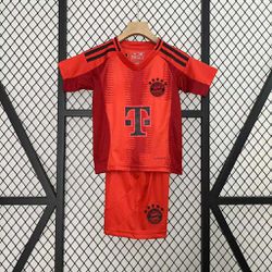 Conjunto Infantil Bayern de Munique AWAY I 24/25 -... - FUTCAMISA