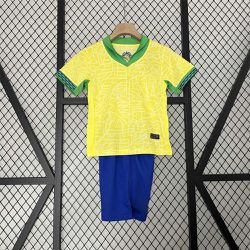 Conjunto Infantil Brasil Home I - 24/25 (AMARELO) ... - Atk Brasil