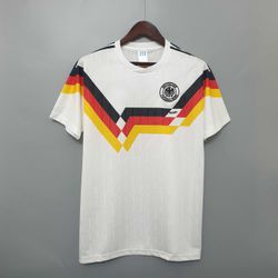 Camisa Retro Alemanha 1990 Home - Torcedor Masculi... - Tailandesas Atacado