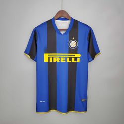 Camisa Retro 08/09 Inter Milan Home - Torcedor Mas... - Tailandesas Atacado