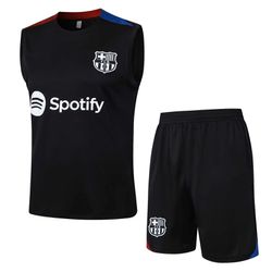 CONJUNTO TREINO REGATA + SHORT BARCELONA 2024/25 -... - FUTCAMISA