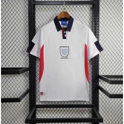 Camisa Polo Retrô Inglaterra I 1998/99 - Torcedor ... - Tailandesas Atacado