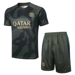 CONJUNTO TREINO PSG CAMISA + SHORT 2024/25 JORDAN ... - Tailandesas Atacado