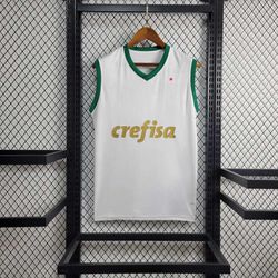 Regata Palmeiras Away 24/25 - Branca - 451245 - Tailandesas Atacado