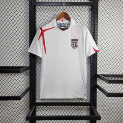 Camisa Inglaterra Retrô 2005 Branca - Torcedor Mas... - Tailandesas Atacado