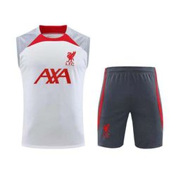 Conjunto Treino Regata + Short Liverpool 22/23 Bra... - Tailandesas Atacado