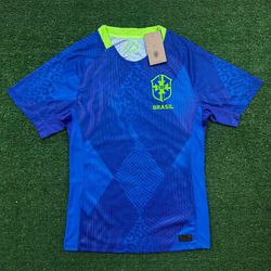 Camisa Seleção Brasil Away II 25/26 - Azul - Jogad... - FUTCAMISA