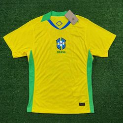 Camisa Seleção Brasil Home I 25/26 - Amarela - Jog... - FUTCAMISA