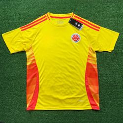 Camisa Colômbia Home I 2024 - Torcedor Masculina -... - FUTCAMISA