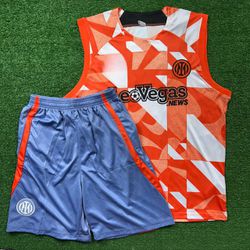 Conjunto Treino Inter De Milão Regata + Short 2024... - Atk Brasil