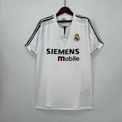 CAMISA RETRÔ REAL MADRID HOME I 03/04 - RETRO548 - Tailandesas Atacado
