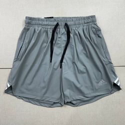 Short Adidas Dry Fit - Masculino - Cinza - AD45 - ... - Tailandesas Atacado