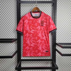 Camisa Seleção Coreia do Sul 2024 - Vermelha - Tor... - FUTCAMISA