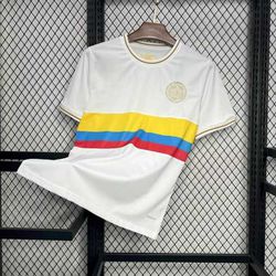 Camisa Seleção Colômbia 100 Anos 2024 - Torcedor M... - FUTCAMISA