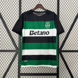 Camisa Sporting Portugal Home I 24/25 - Torcedor M... - Tailandesas Atacado