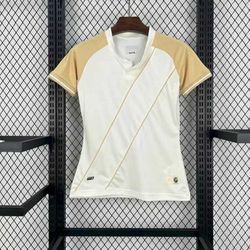 Camisa Vasco da Gama III 24/25 Feminina - Bege - 2... - Tailandesas Atacado