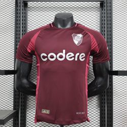 Camisa River Plate Away II 24/25 - Vinho - Jogador... - Tailandesas Atacado