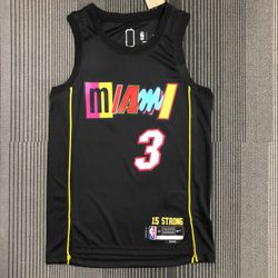 Regata NBA Miami Heat City - Dwane Wade 75 anos - ... - Tailandesas Atacado