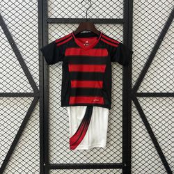 Conjunto Infantil Flamengo Home I 25/26 - 69473 - Tailandesas Atacado
